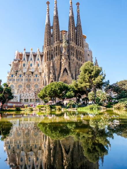 Sagrada Familia - Catholic church in Barcelona, Catalonia